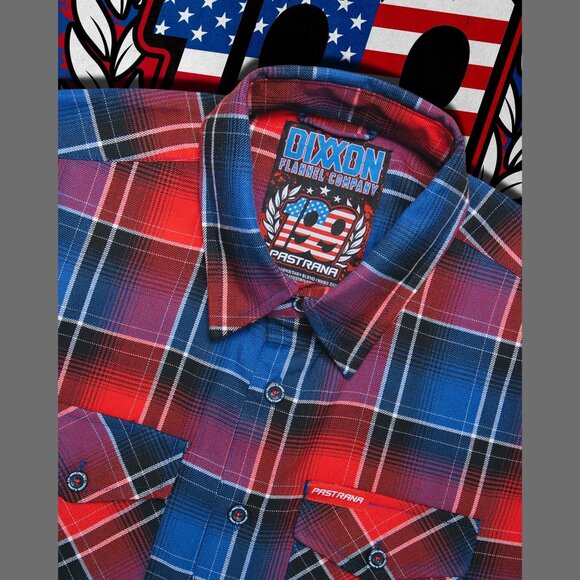 DIXXON FLANNEL - TRAVIS PASTRANA FLANNEL Shirt - Men's XL - COLLAB - Picture 10 of 11